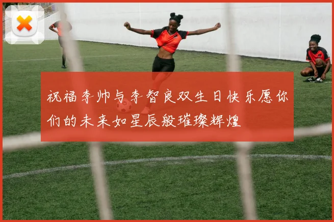 祝福李帅与李智良双生日快乐愿你们的未来如星辰般璀璨辉煌